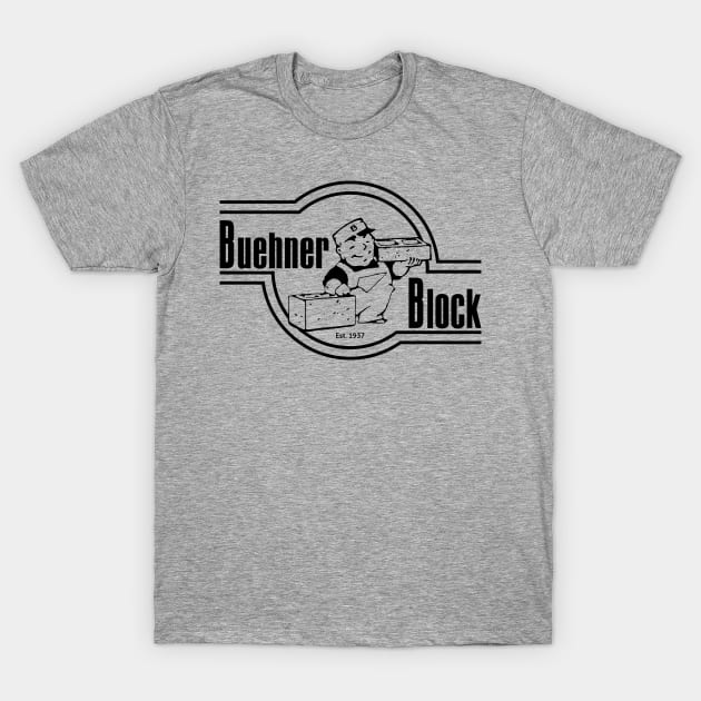 Buehner Block Co. T-Shirt by Designed by Bean